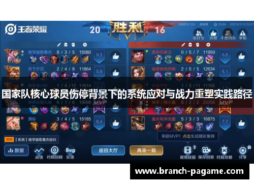 国家队核心球员伤停背景下的系统应对与战力重塑实践路径